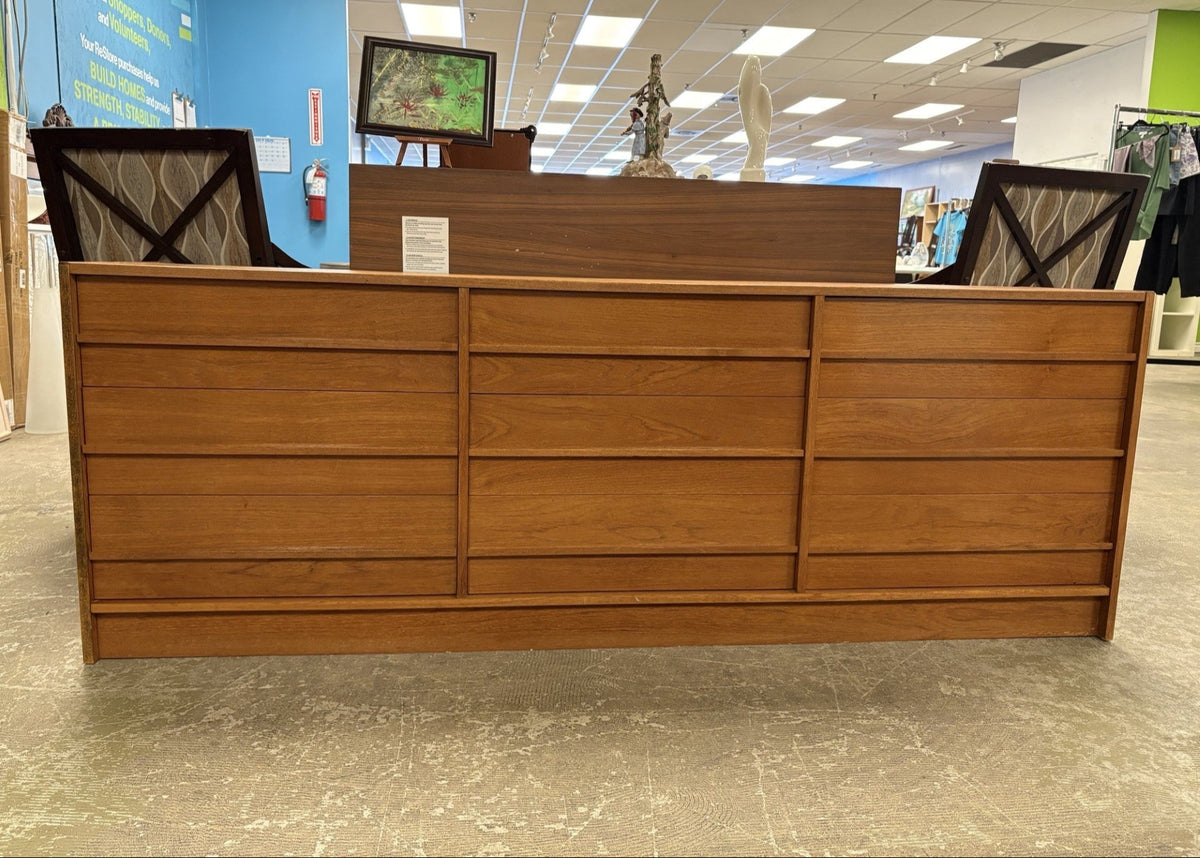 75-Inch Teak Wood Dresser