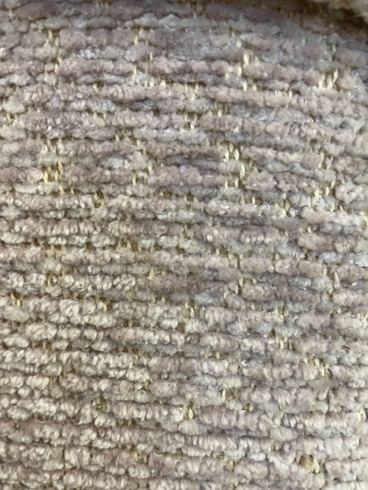 Beige 3-seat Loop Fabric Sofa