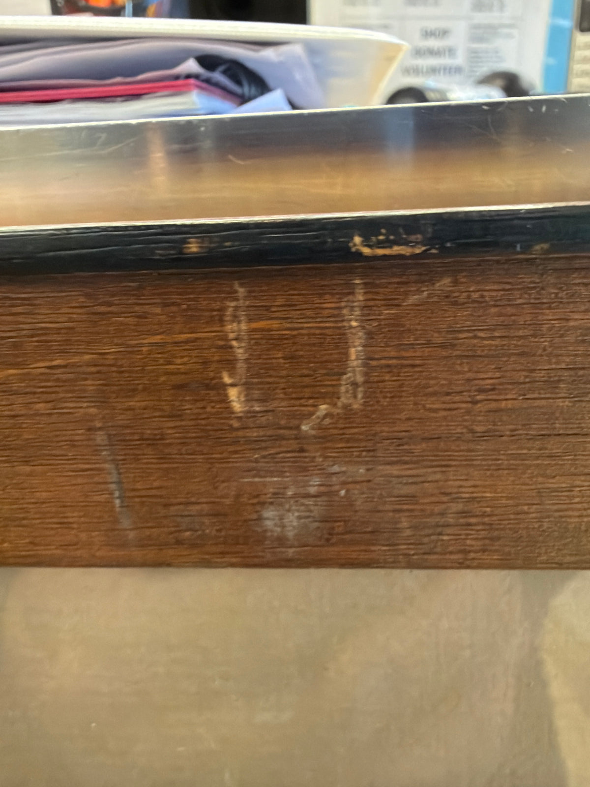 Green Wing Teal Framed and Double Matted Print by Kenneth Ferris