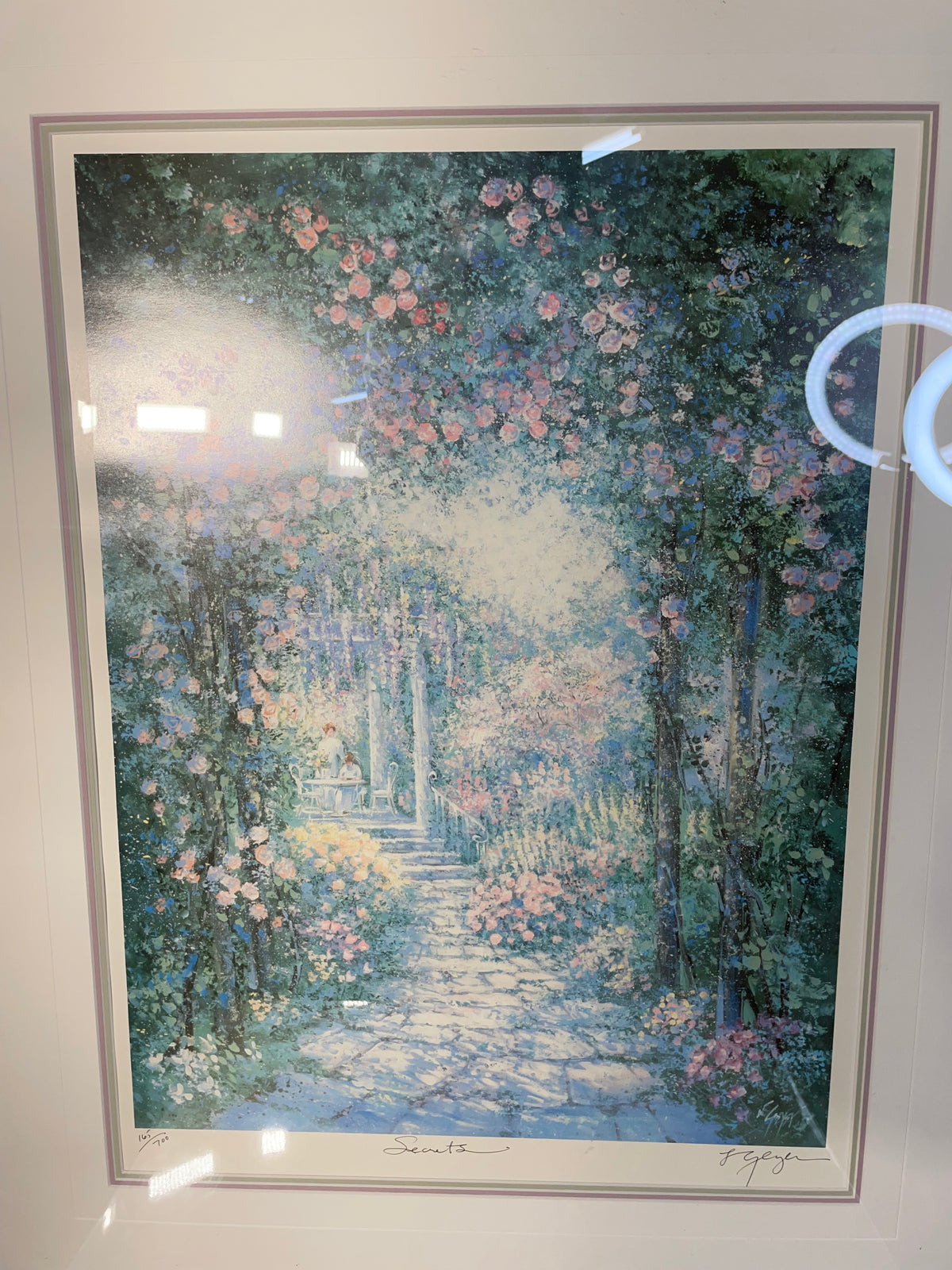 "Secrets" - Lynda Geyer (Framed Print)