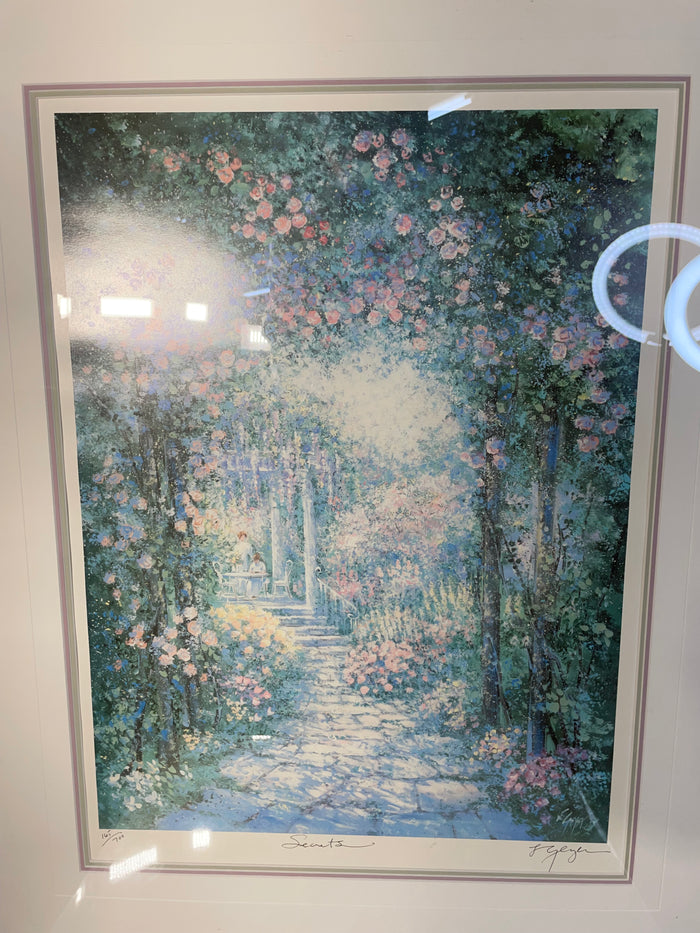 "Secrets" - Lynda Geyer (Framed Print)