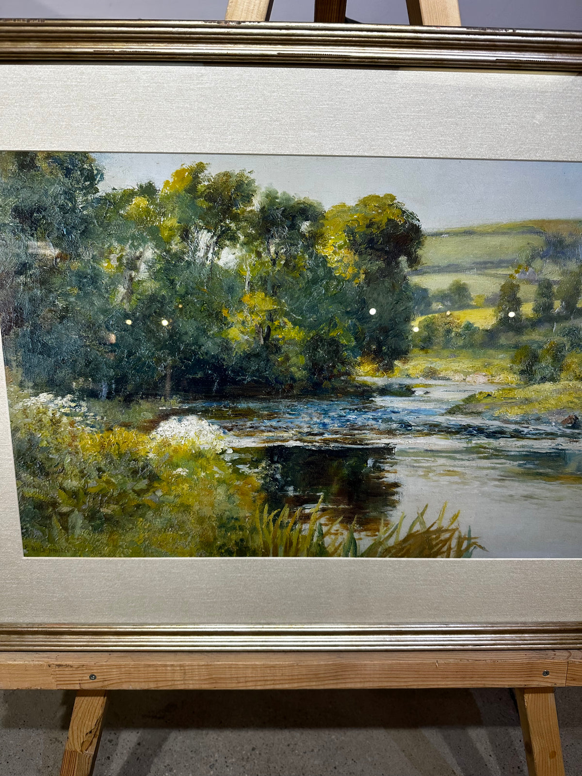 Stream Side  Painting