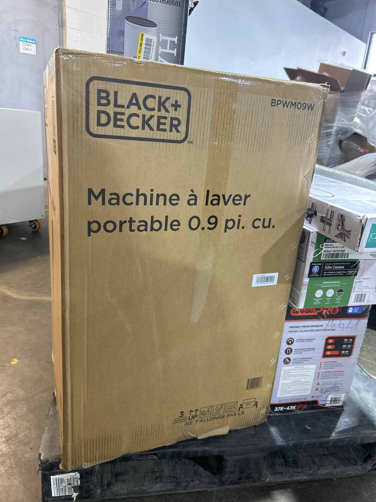 BLACK+DECKER .9 cu. Ft. Portable Washer