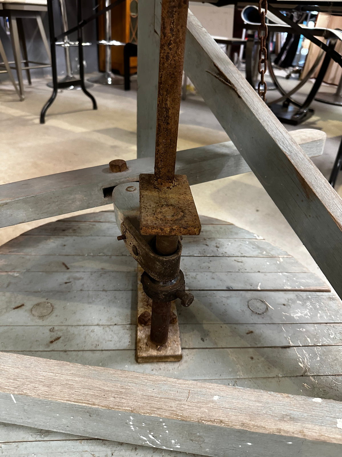 Leach Treadle Wheel (Antique Potter's Wheel)