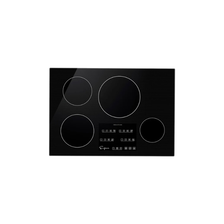 30" Electric Induction Cooktop – Black Glass Surface