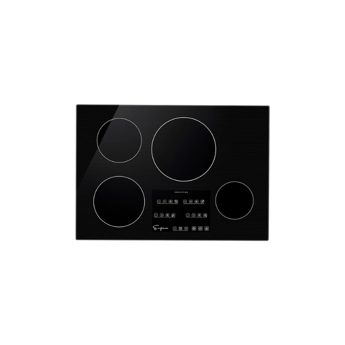 30" Electric Induction Cooktop – Black Glass Surface