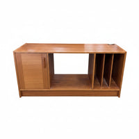 Mid-Century Modern Wooden Credenza