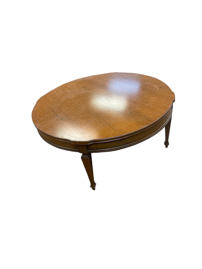 Solid Wood Round Coffee Table