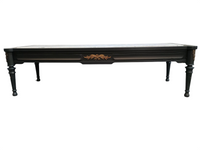 Solid Wood Coffee Table With Marble Top