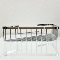 9.5-Inch Corner Soap Basket in Polished Chrome, 2735