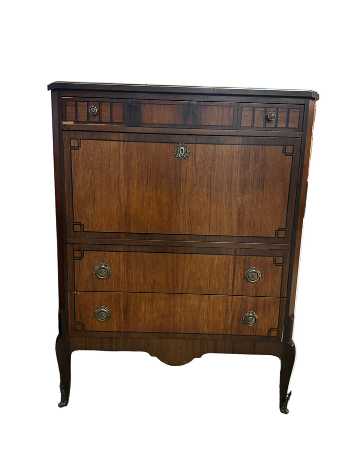 Antique Secretary Desk/Chest of Drawers
