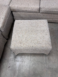 Beige Tweed Fabric Sectional