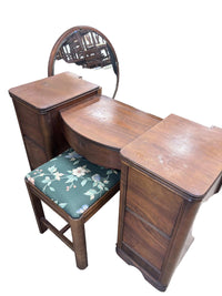 Antique Art Deco Waterfall Vanity Set