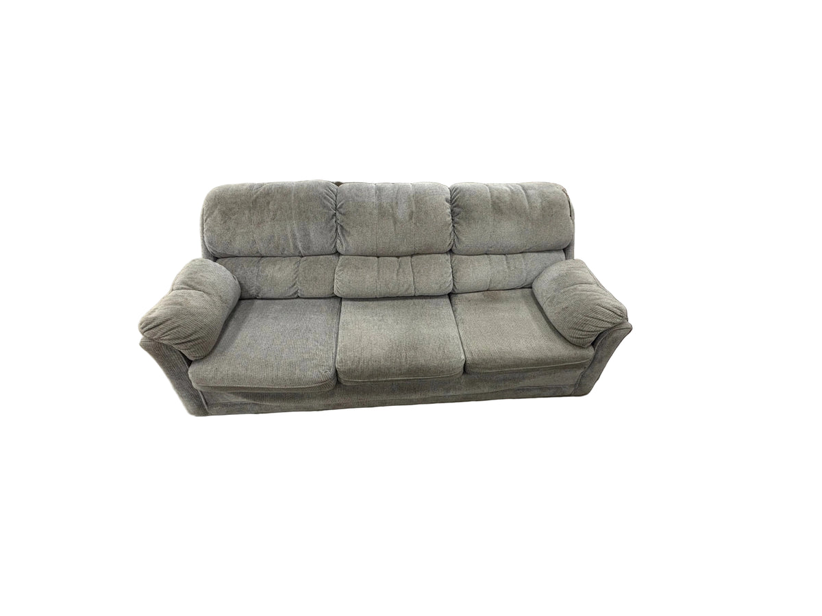 Grey Fabric 3-Seater Sofa
