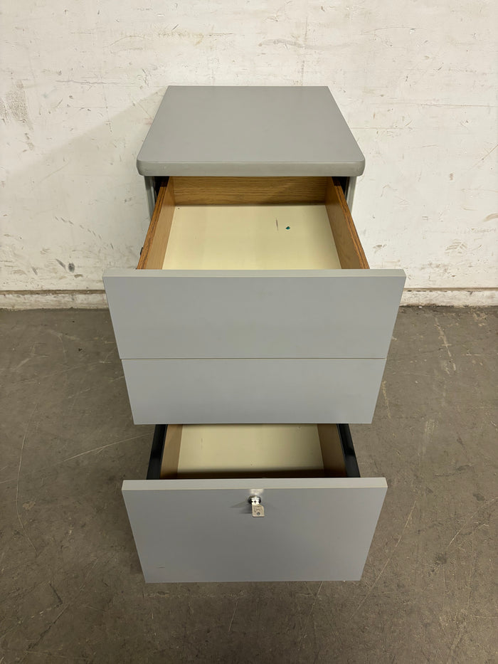 16.5”W 3 Drawer Filing Cabinet