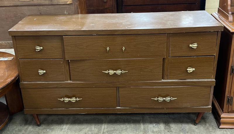 Brown Wooden Dresser