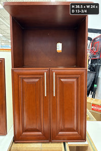 Set of Kitchen Cabinets in Brown