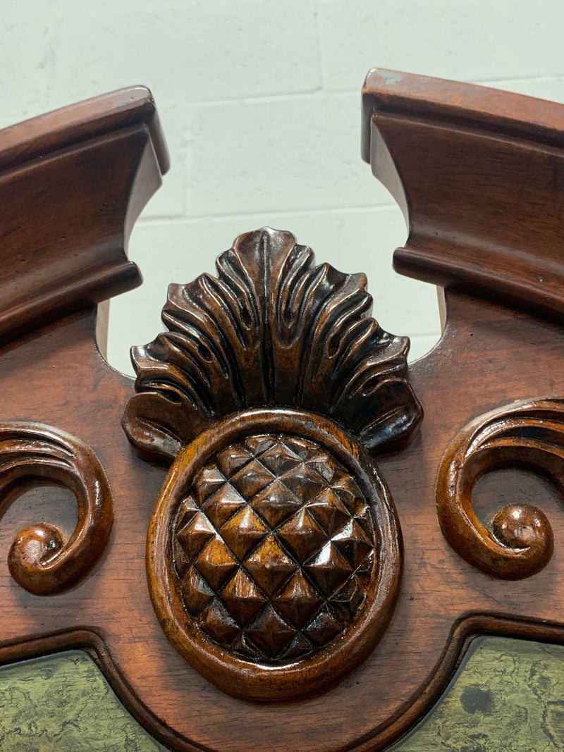 8' Ornate Wooden Wardrobe