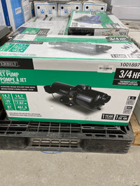 Everbilt 3/4 HP Plastic Shallow Well Jet Pump