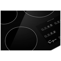 30" Electric Induction Cooktop – Black Glass Surface