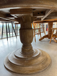 48"W Round Dining Table