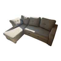 Modern Grey L-Shaped Sectional Sofa with Chaise