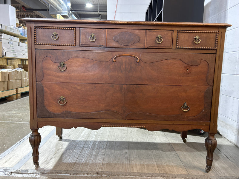 Brown Vanity Dresser