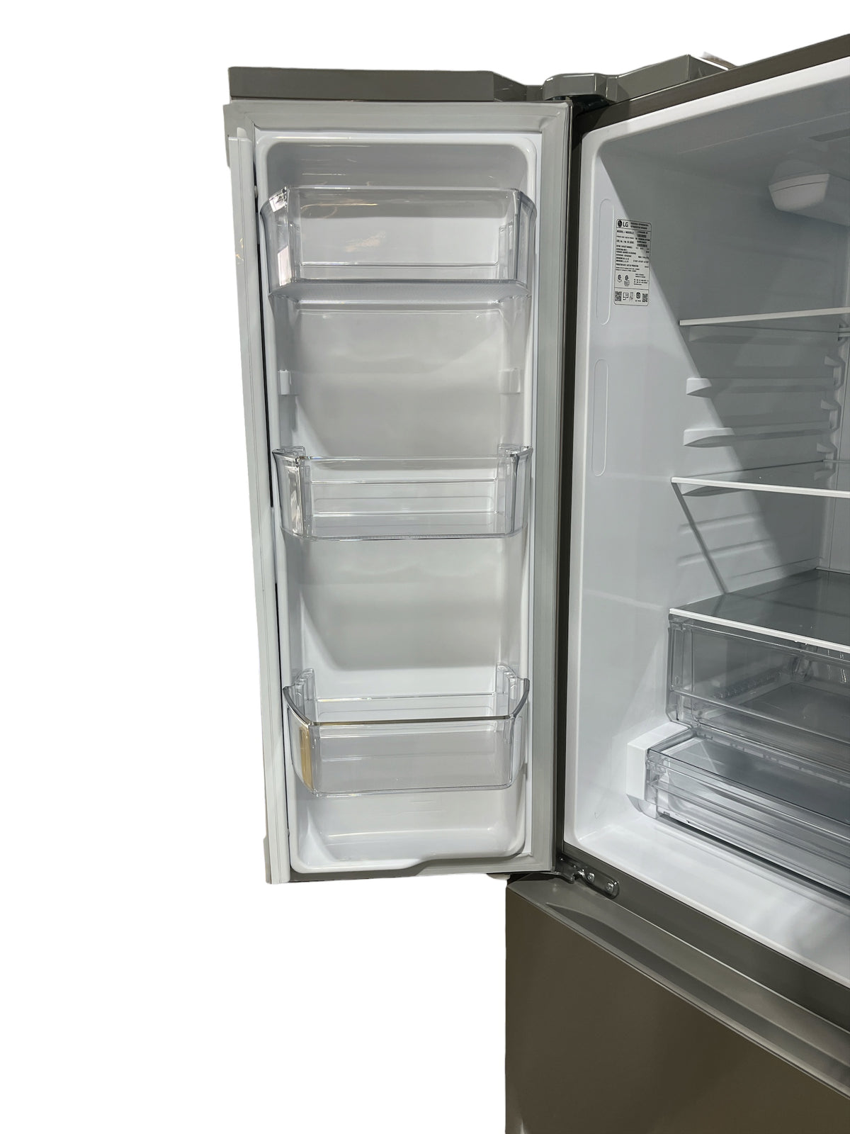 LG 33 in Stainless Steel Standard-Depth French Door Refrigerator w/ Ice Maker