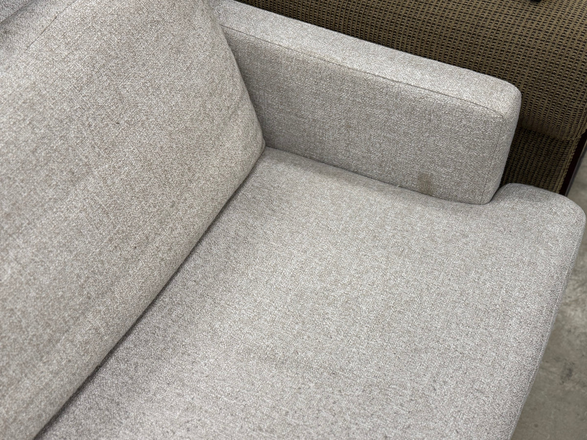 Light Grey Long Modern Styled Sofa