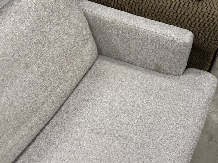 Light Grey Long Modern Styled Sofa