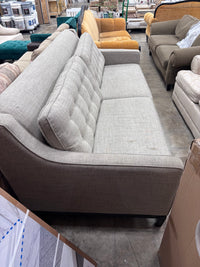 Modern Grey 3-Seater Sofa