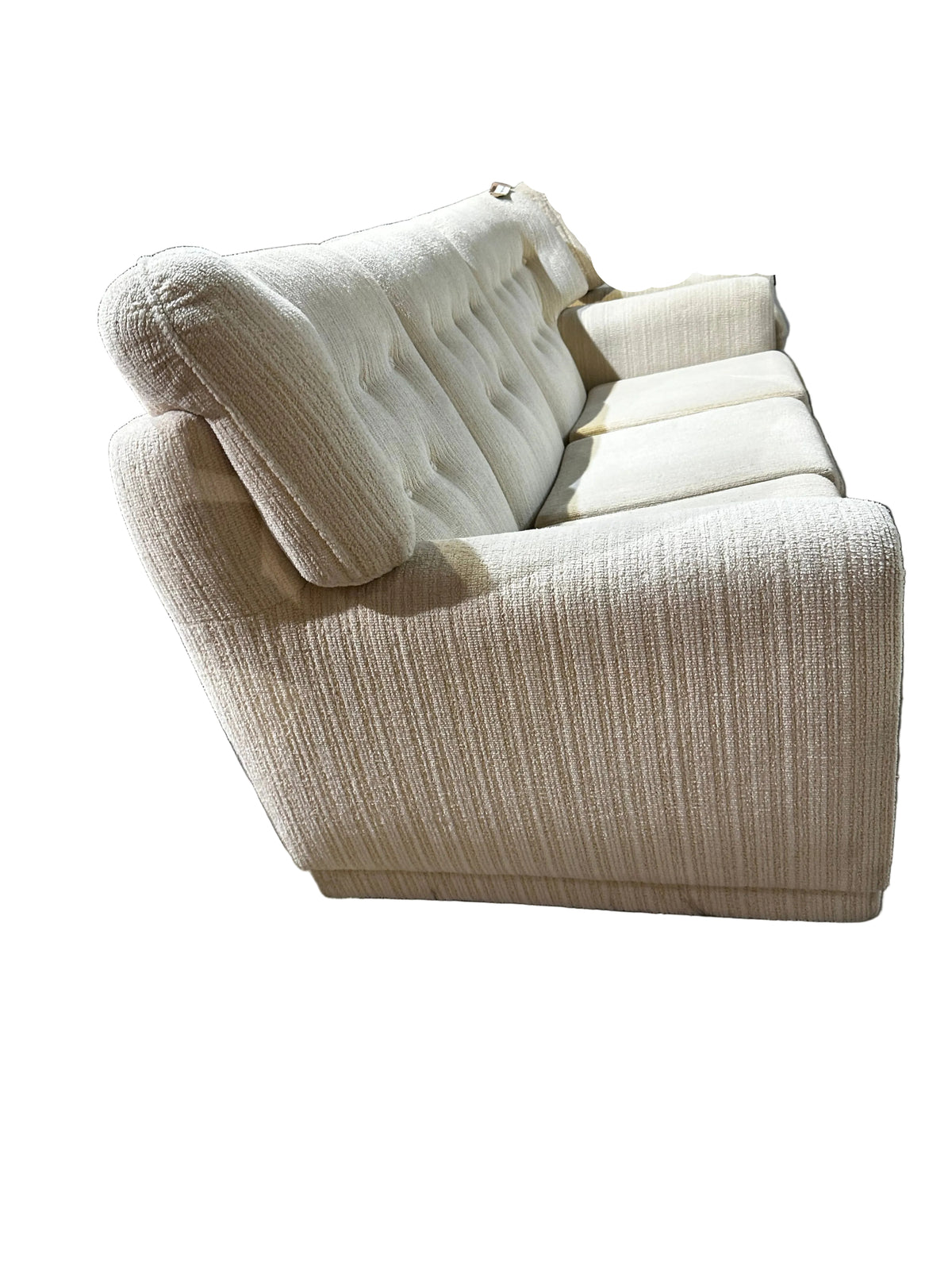 Three-Seater Cream Sofa