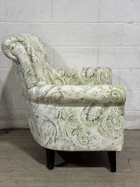Green Paisley Armchair