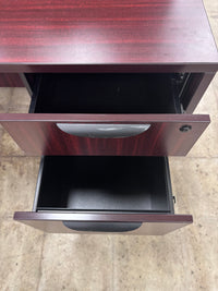 Large Red/Brown Office Desk