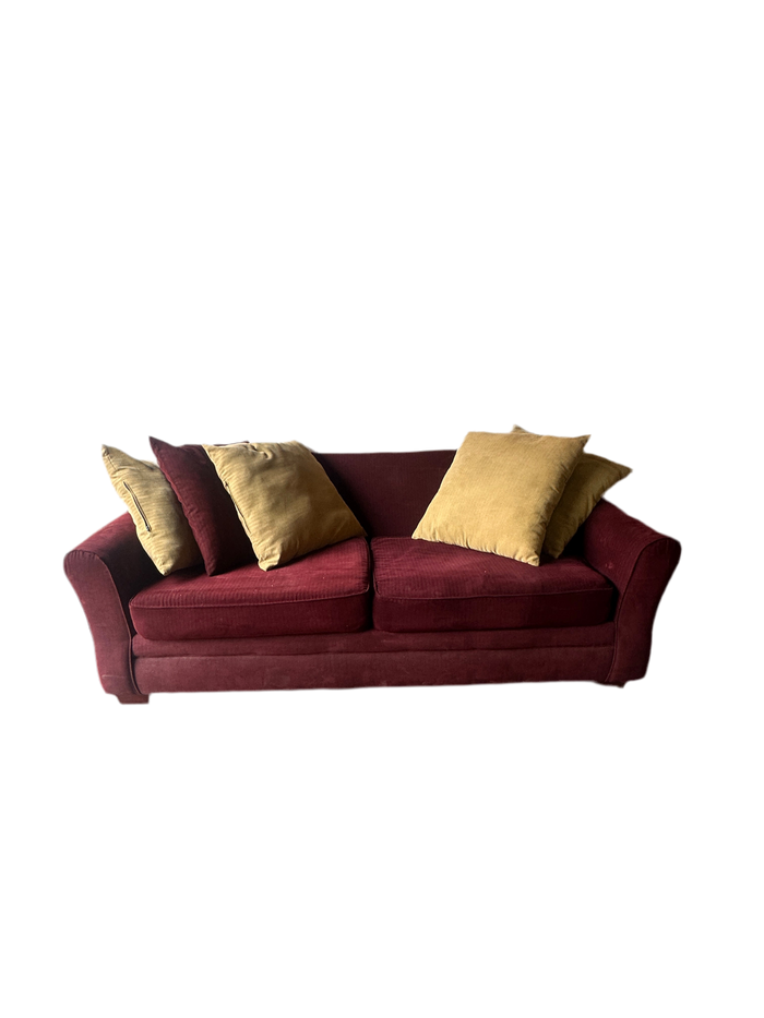 Red Loveseat