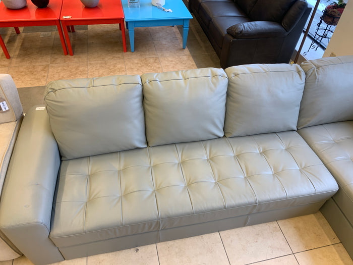 2-piece Top Grain Leather Sectional L-Shape C