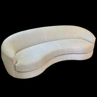 100-Inch Grace Curved Upholstered Sofa