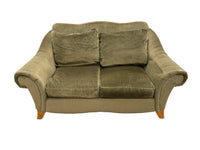Sage Green Plush Loveseat