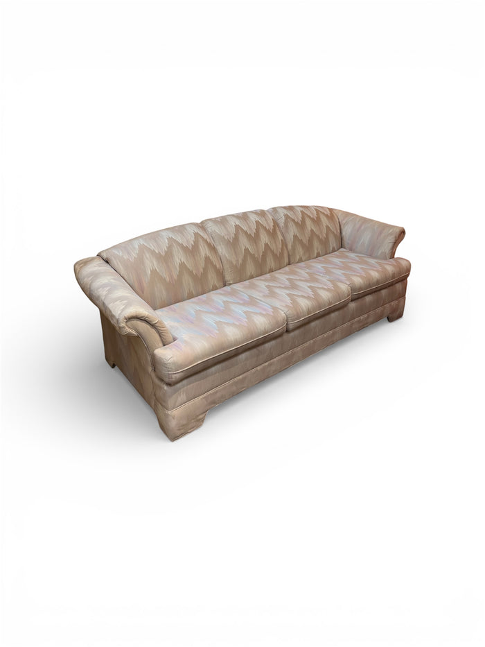 3 Seater Sofa With Patterned Upholstery