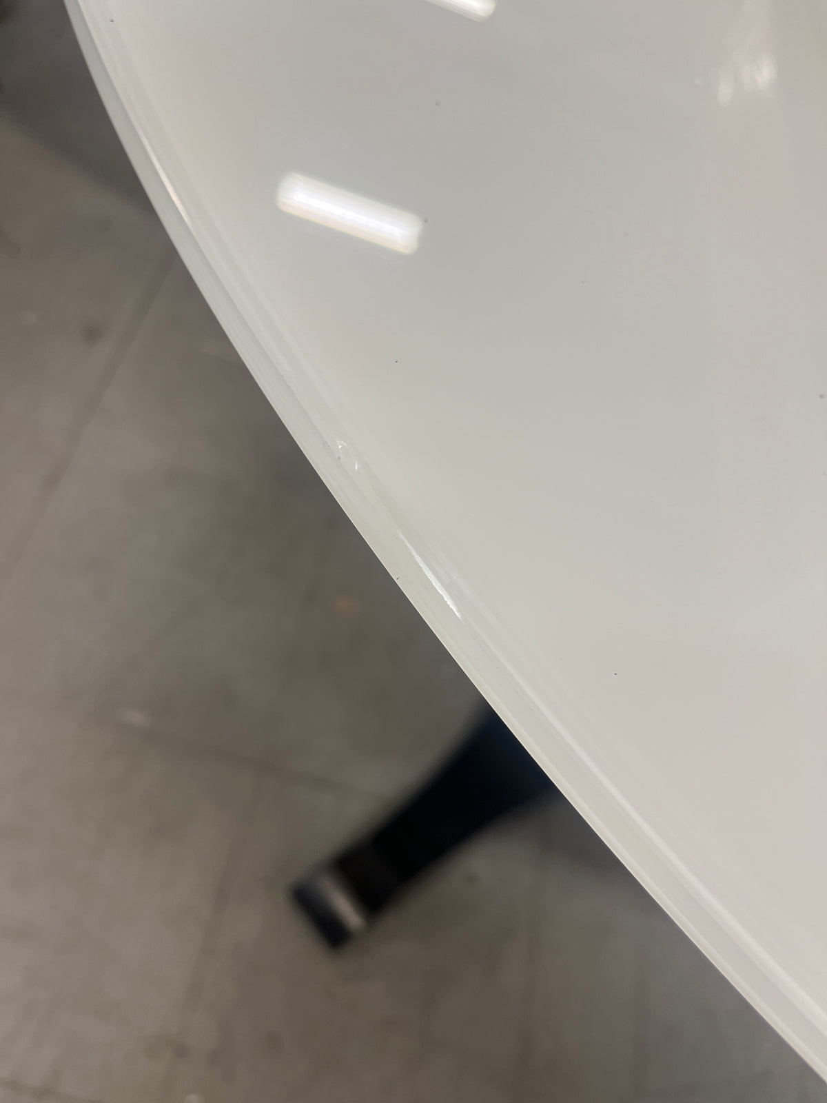 Bordeaux Oval Glass Top Solid Wood Base Dining Table