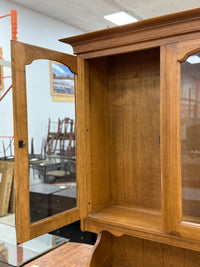 Light Brown Maple Hutch