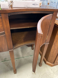 Antique Serpentine  Sideboard