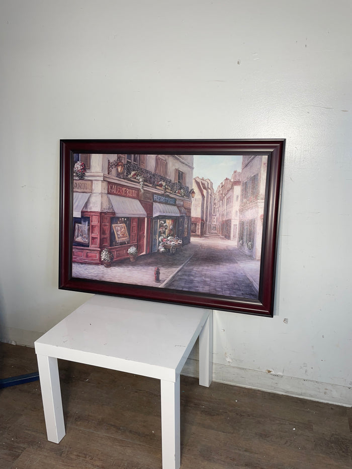 "A La Pastille" by Victor Zag Framed Print