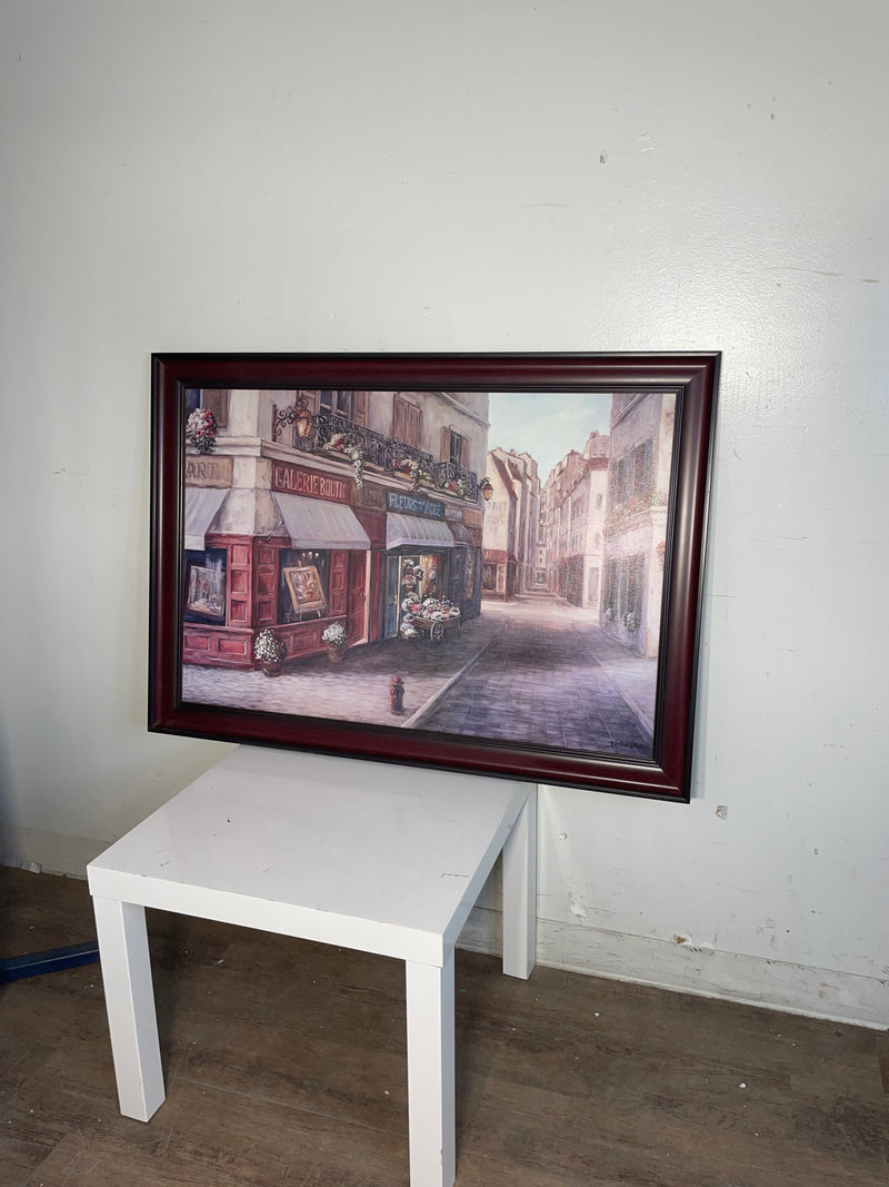 "A La Pastille" by Victor Zag Framed Print