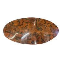 Burled Wood Coffee Table Coated in Epoxy