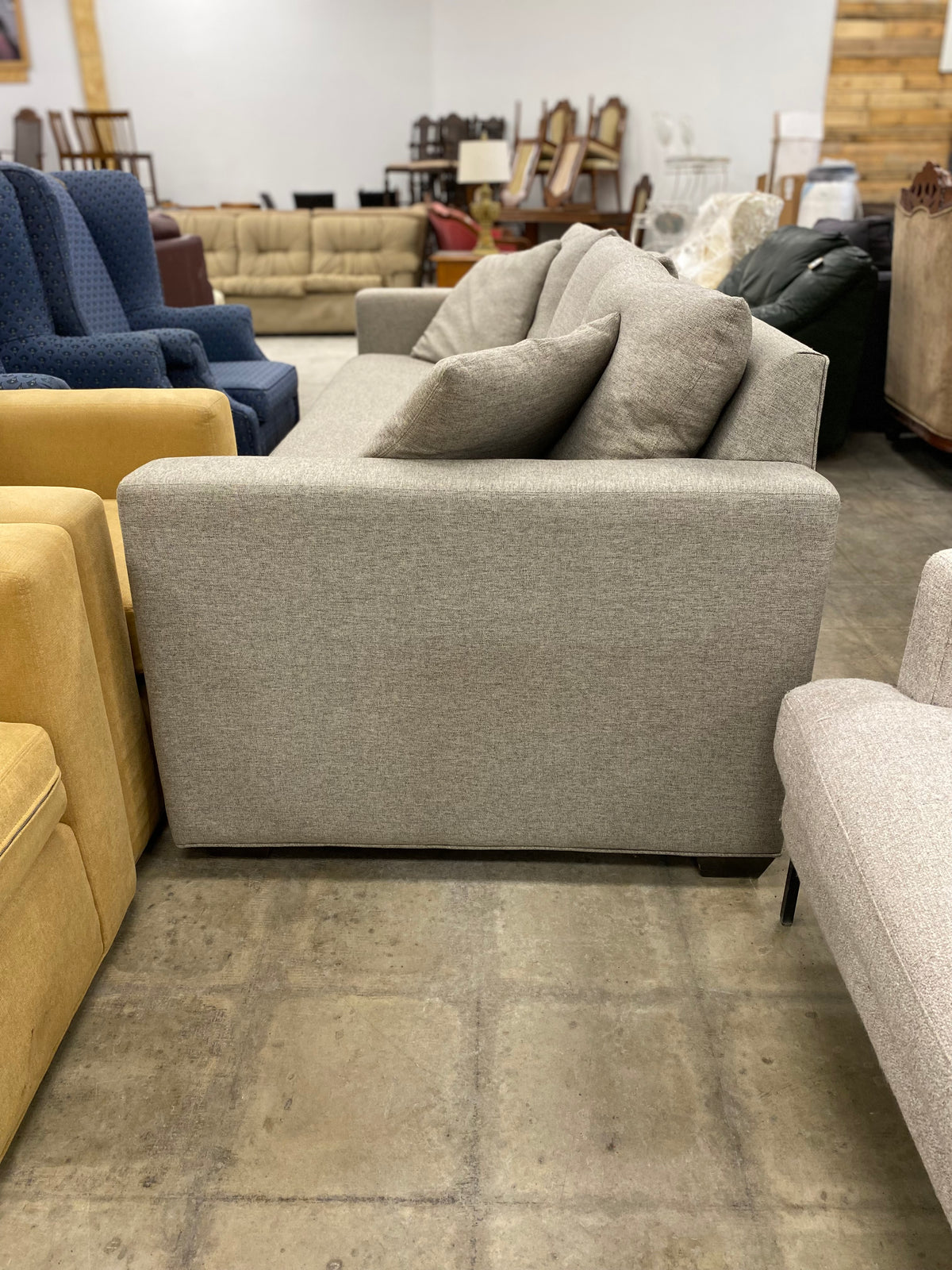 Stone Grey gresham house Long Sofa