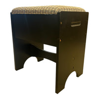 Noir Vanity Desk + Stool