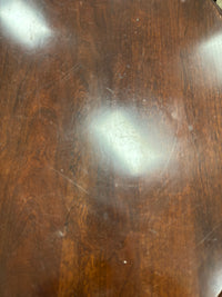 Dark Wood 1-Drawer End Table