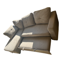 Modern Grey L-Shaped Sectional Sofa with Chaise