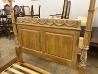 French Provincial Four Poster Queen Bed Frame